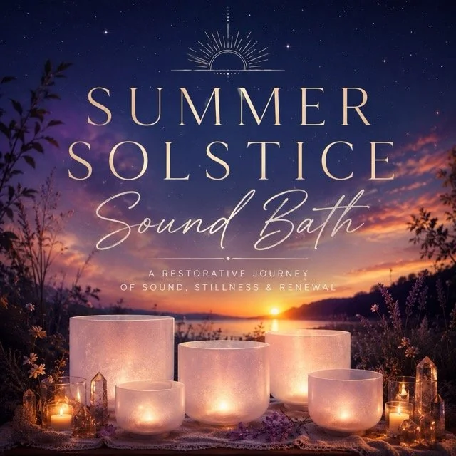 💠 Summer Solstice Crystal Sound &amp; Gong Bath