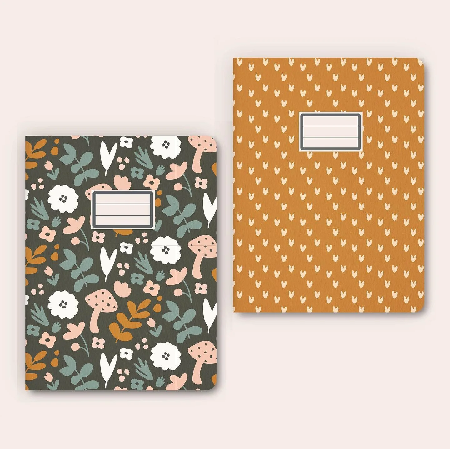 With my daughter carrying her sand bucket and my phone ready to take pictures, we both walked along the path in the woods in search of treasures to draw. That was the inspiration for my next collection&hellip;A Walk In the Woods. Simplistic foliage, 