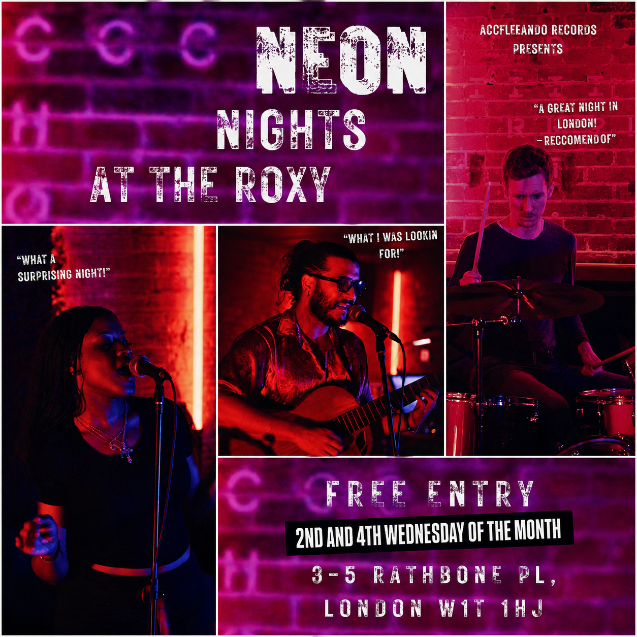 NEON NIGHTS: LIVE MUSIC SHOWCASE + BATTLE JAM X ACCELERANDO RECORDS 