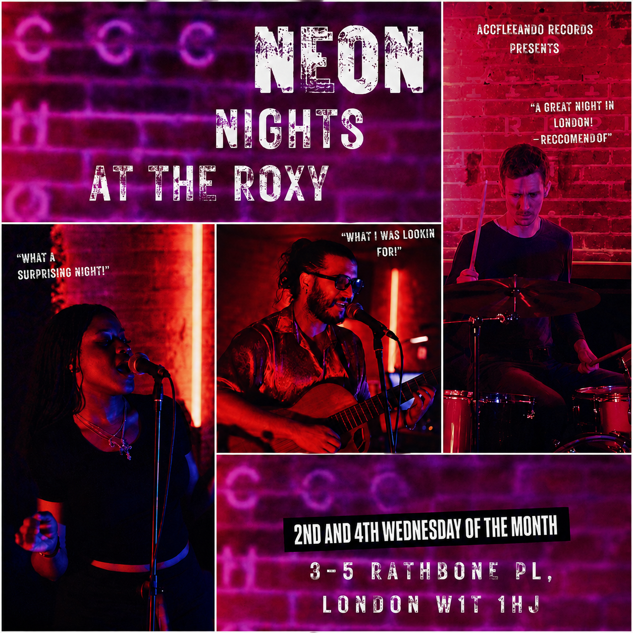 NEON NIGHTS: LIVE MUSIC SHOWCASE + BATTLE JAM X ACCELERANDO RECORDS 