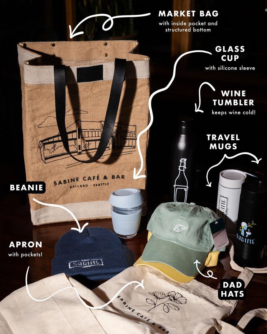 still looking for the perfect gift? we&rsquo;ve got you covered with cute + practical merch that&rsquo;s made to make life easier (and aesthetic) ✨

think totes that stand tall, cozy beanies and dad hats, aprons for the home chef, and wine tumblers t