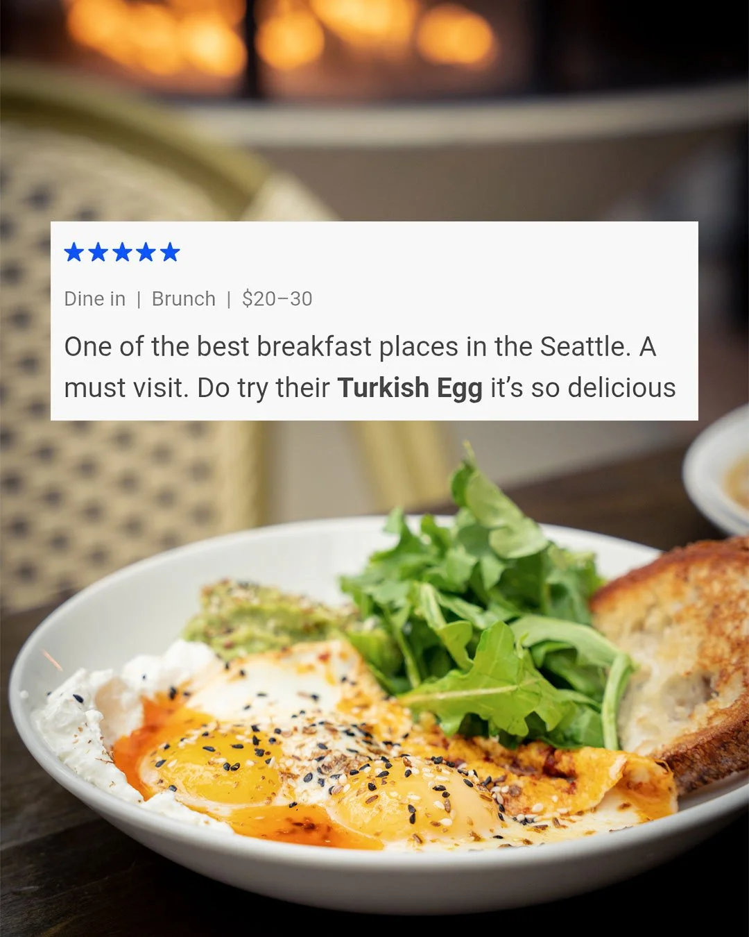 our turkish eggs are a staple for brunch around here&mdash;an oldie and a goodie that leave an impression. if you&rsquo;ve had them, you already know. if you haven&rsquo;t&hellip;consider this your sign. brunch is waiting 🩷