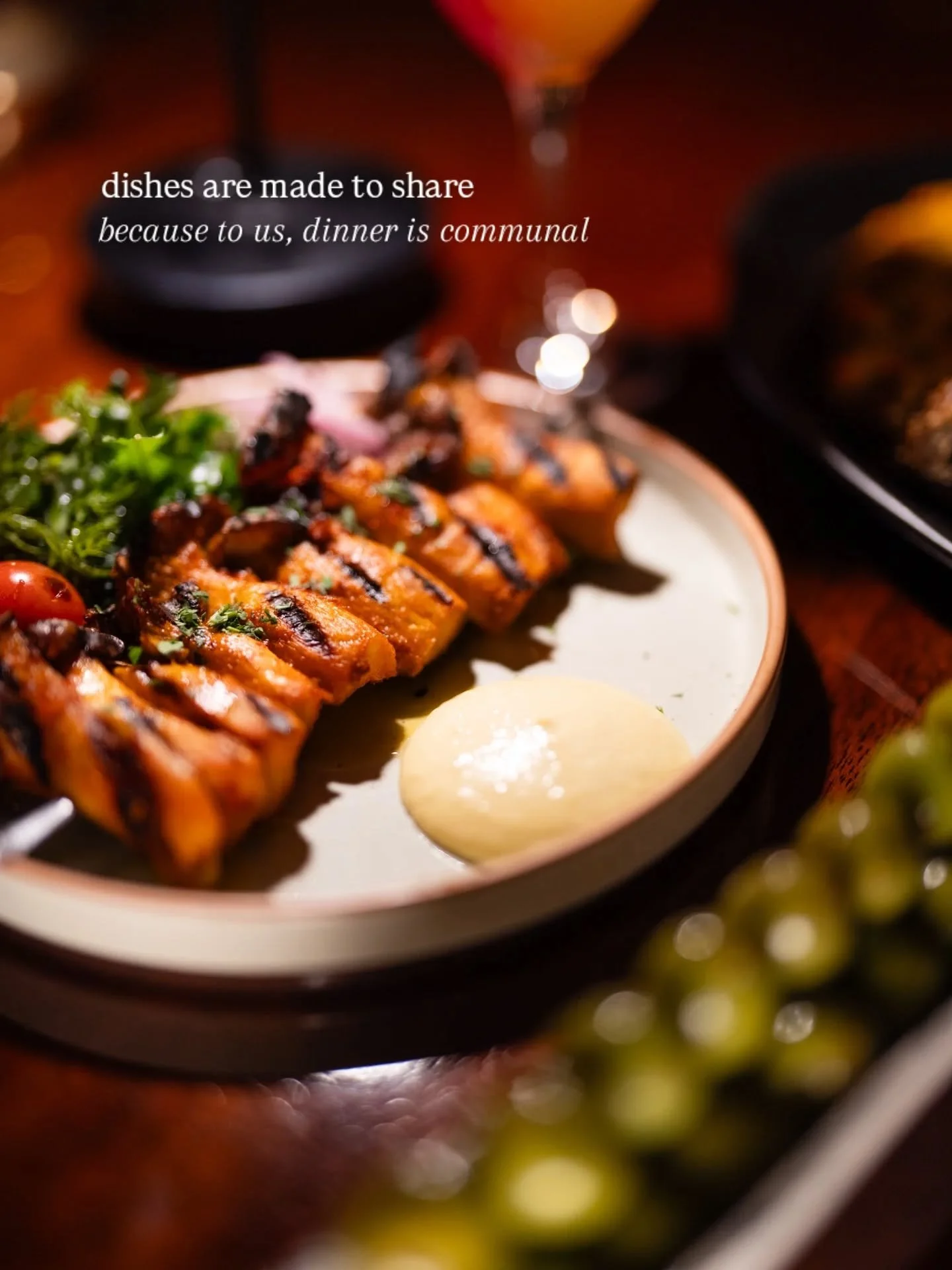 a few things to know about our dinner experience. join us in the evening soon&mdash;your table is waiting ✨