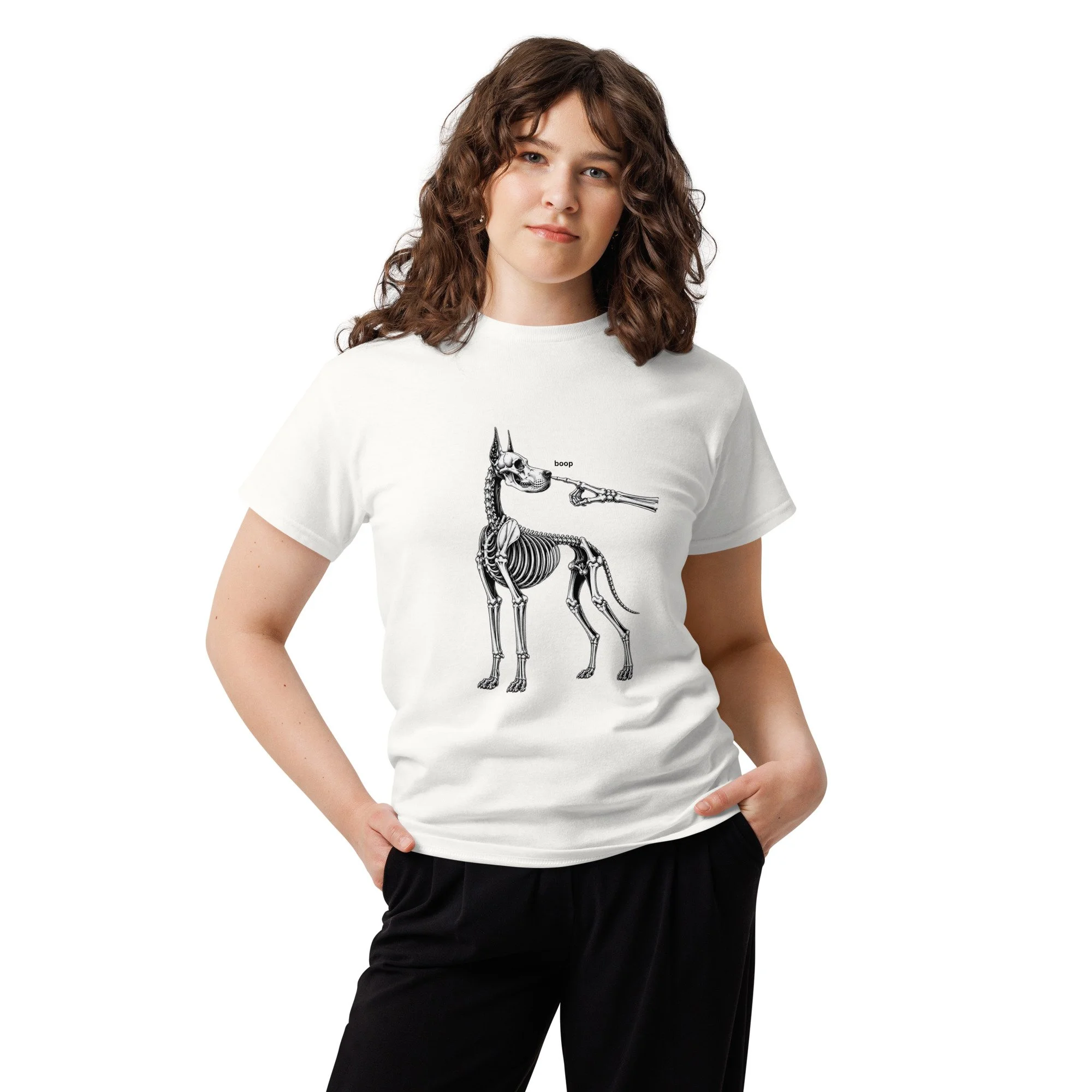 Skeleton Boop Unisex classic tee