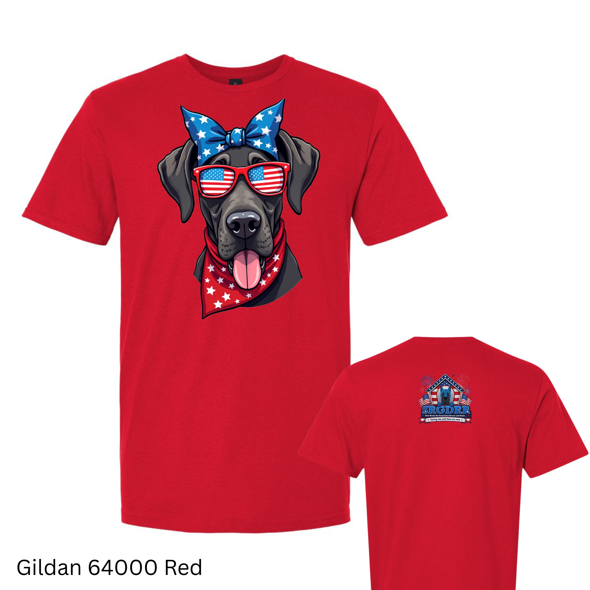 🎆 Miss American Dane | Patriotic Great Dane T-Shirt & Tank 🎆