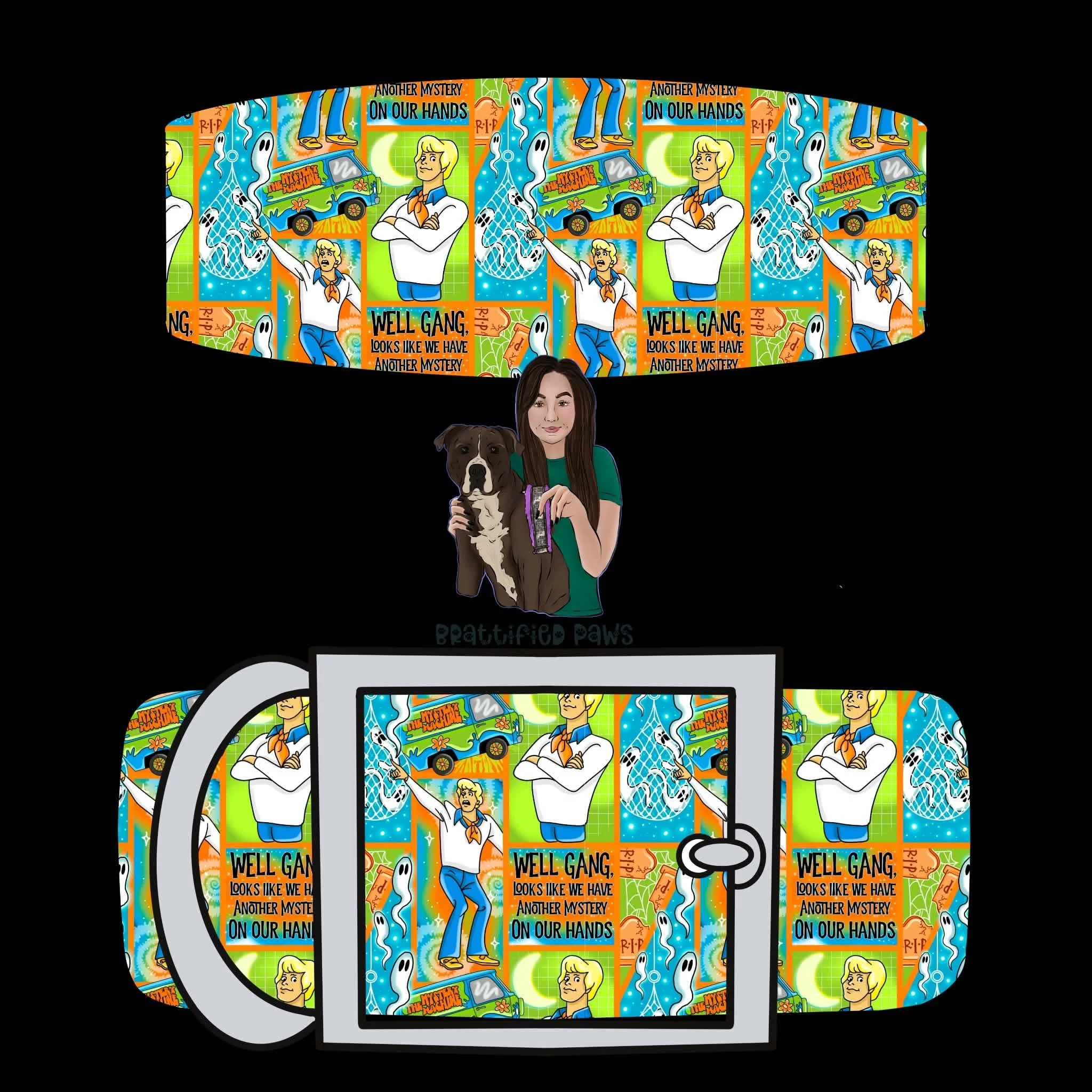 Fred's Got A Plan Custom Collar