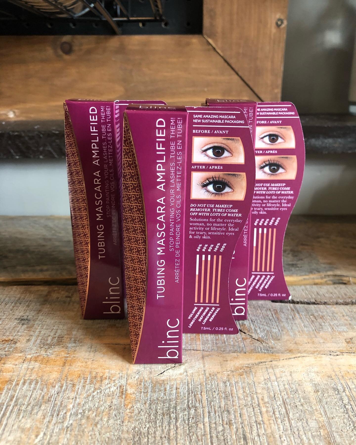 Here at Bauman Laser we love Blinc mascara 🤩 It is non irritating and easy to remove which makes it perfect for contact lens wearers, active people, and people with sensitivities. Plus it adds volume and length while being waterproof, smudge proof, 