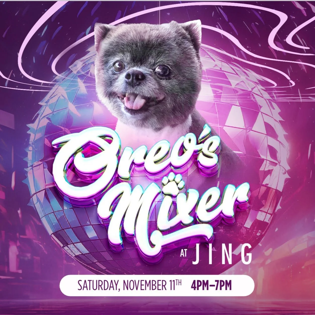 Oreo's Mixer at Jing