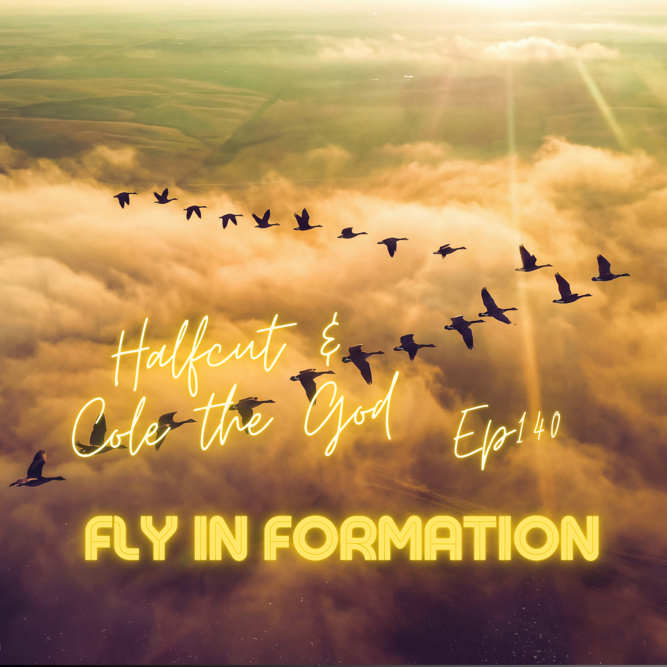 Fly In Formation 140 - Halfcut &amp; Cole The God