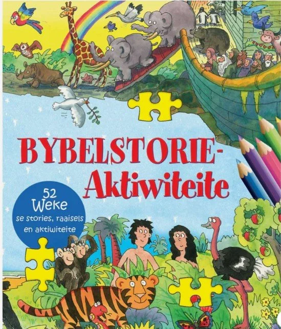 Bybelstorie-aktiwiteitsboek - Sagteband