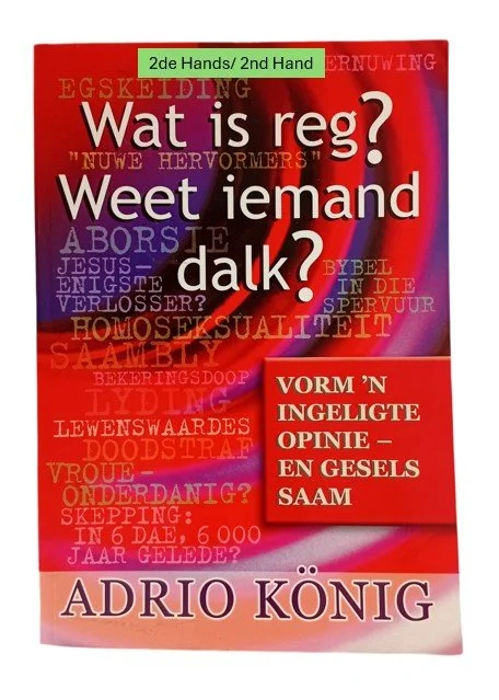Wat is reg? Weet iemand dalk?