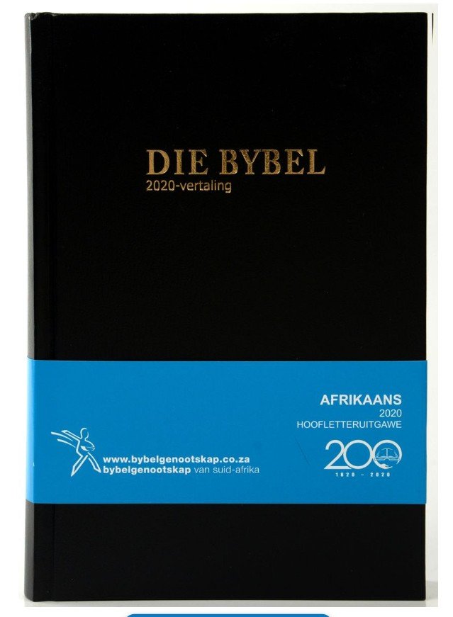 Die Bybel 2020 - vertaling (Swart Hardeband)