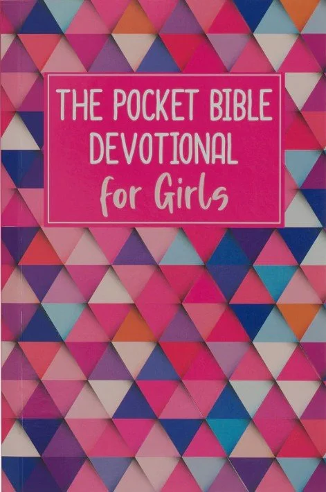 Pocket Bible Devotional For Girls Pink (Paperback)
