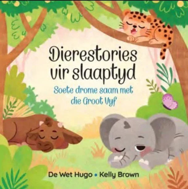 Dierestories vir slaaptyd: Soete drome saam met die Groot Vyf