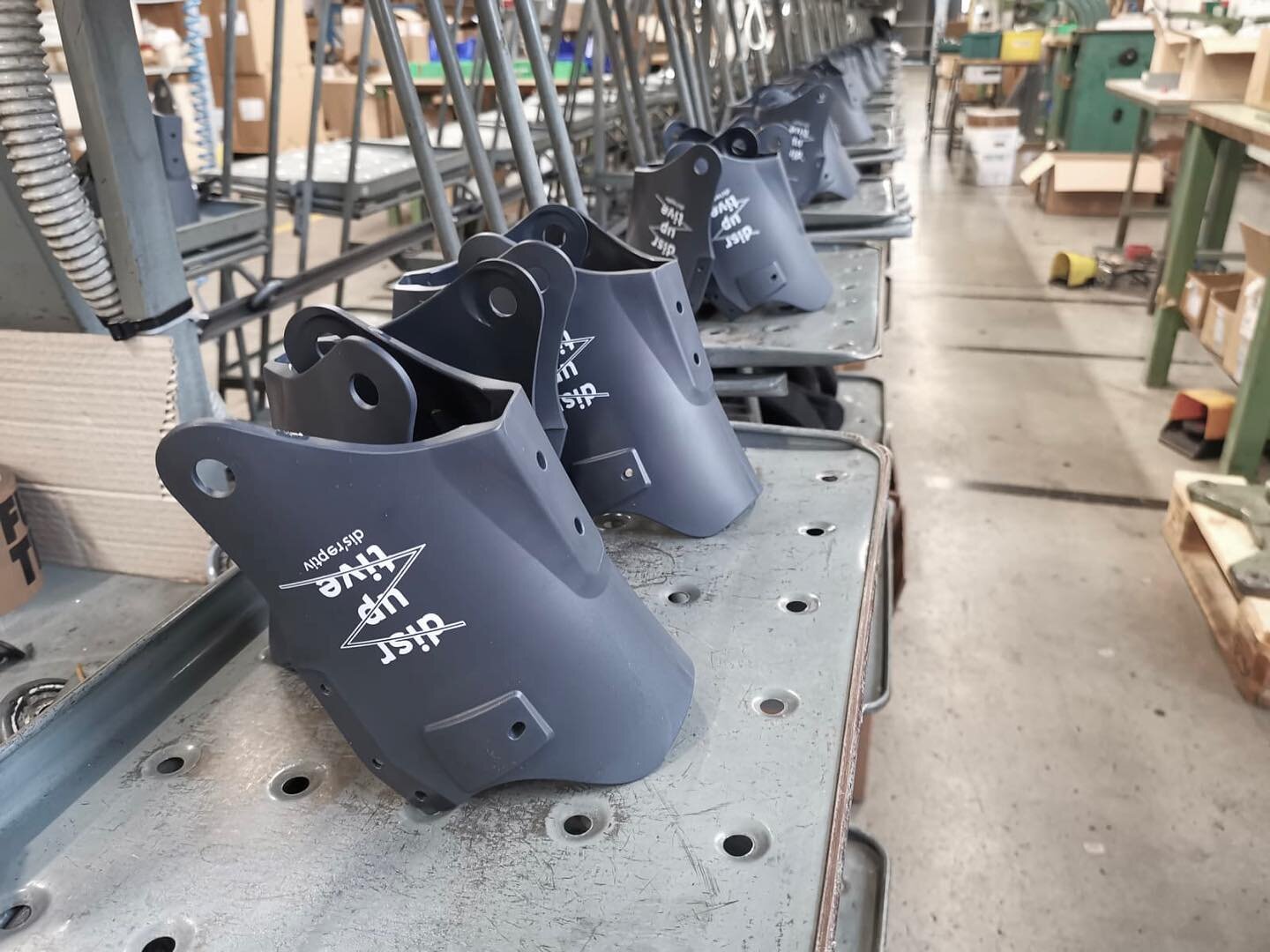 Cuffs on the assembly line a few weeks ago 😍

Due to delays from our buckle supplier, final assembly of the Disruptive is slightly behind schedule. As it looks right now, shipping should start in two weeks.

We&rsquo;re sorry about the delay but wou