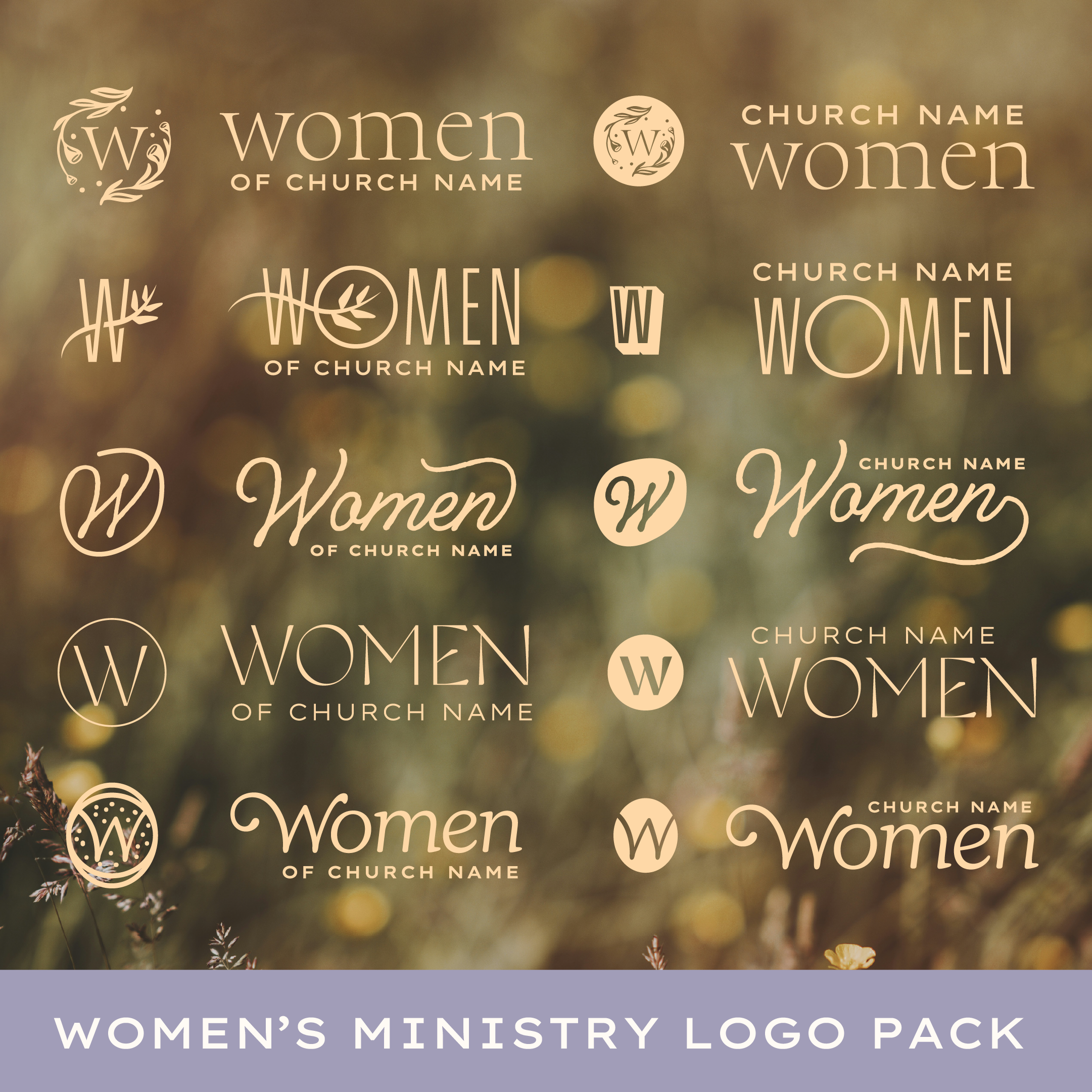 Women's Ministry Logo Pack