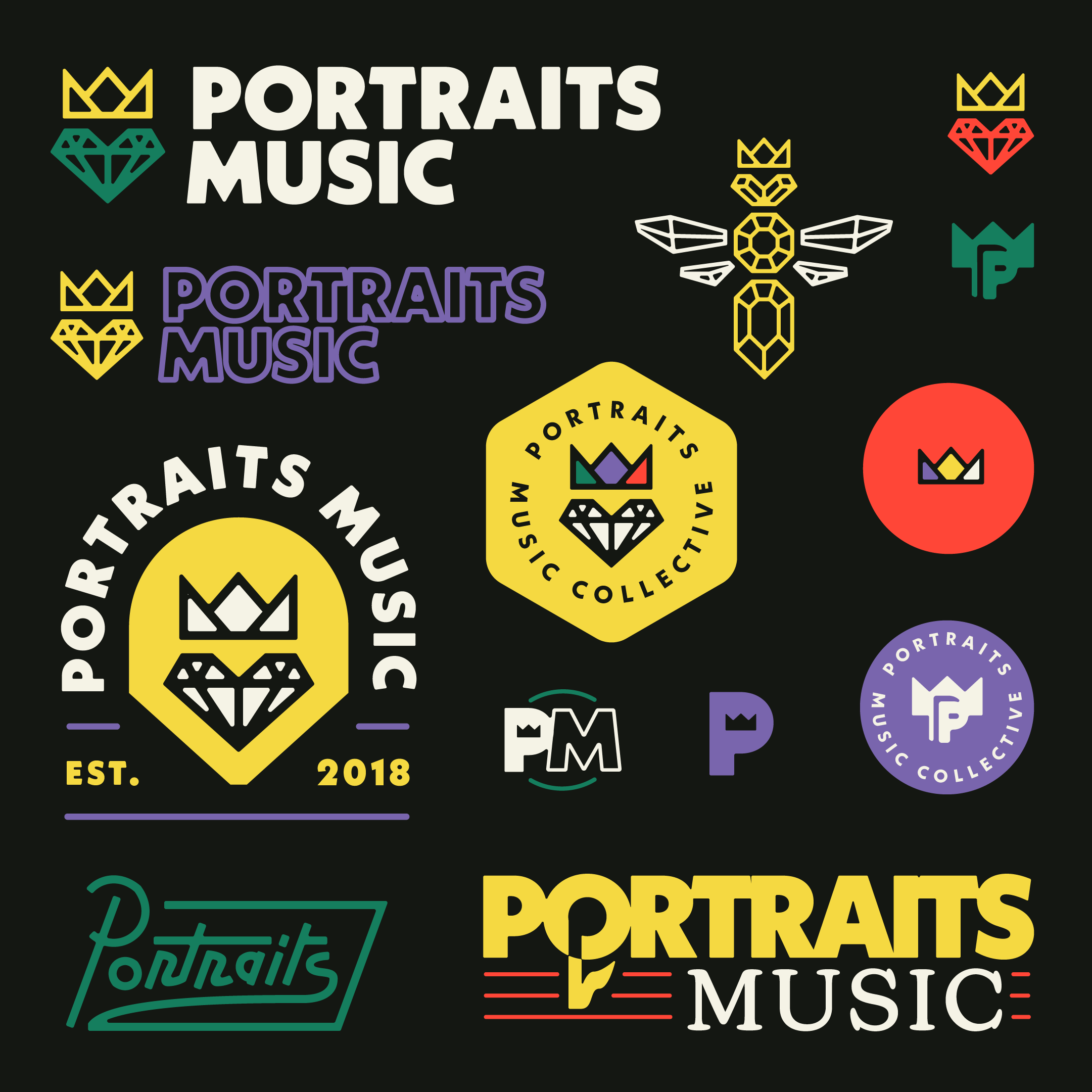 Portraits Music Logo