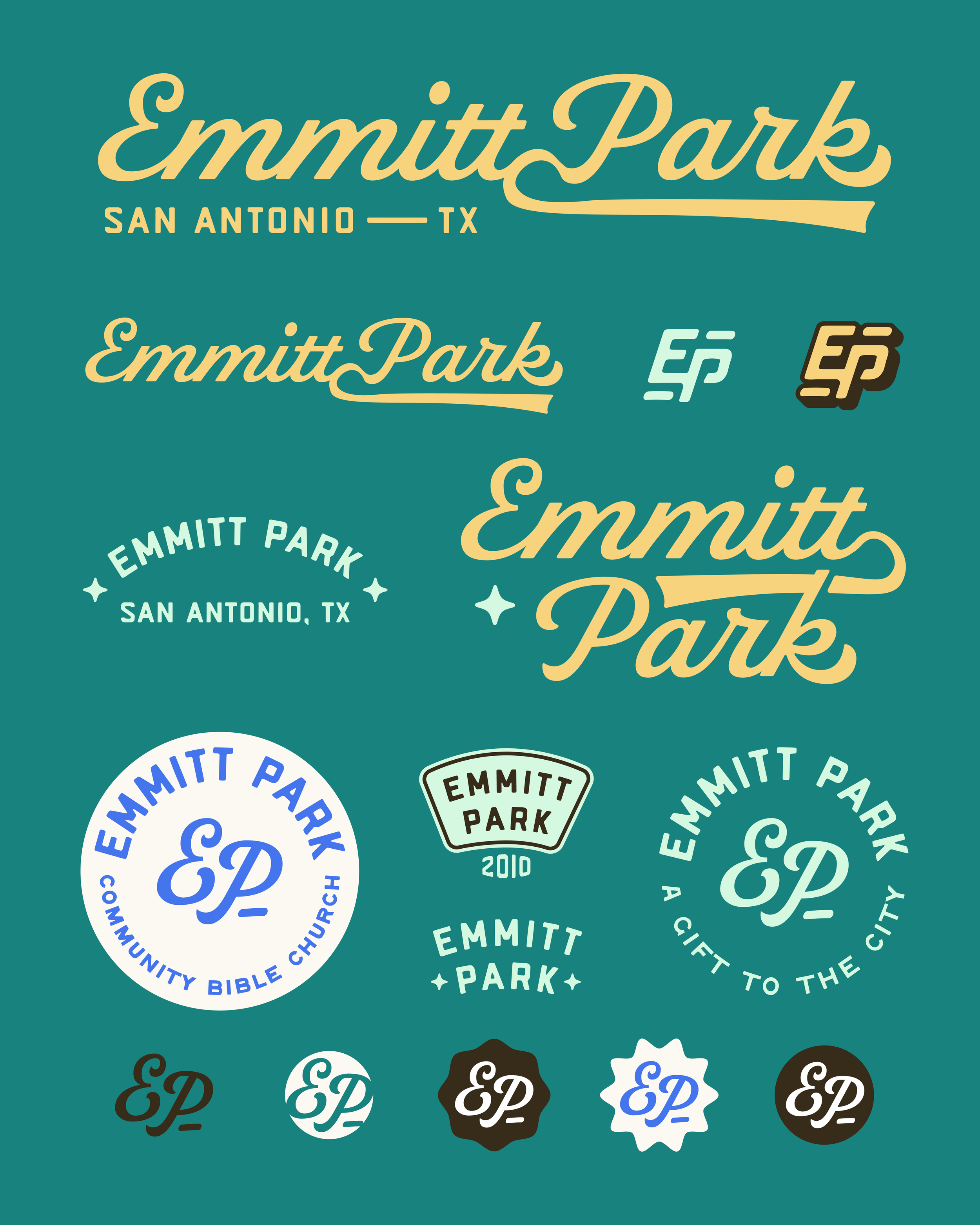 Community Park Logo Design