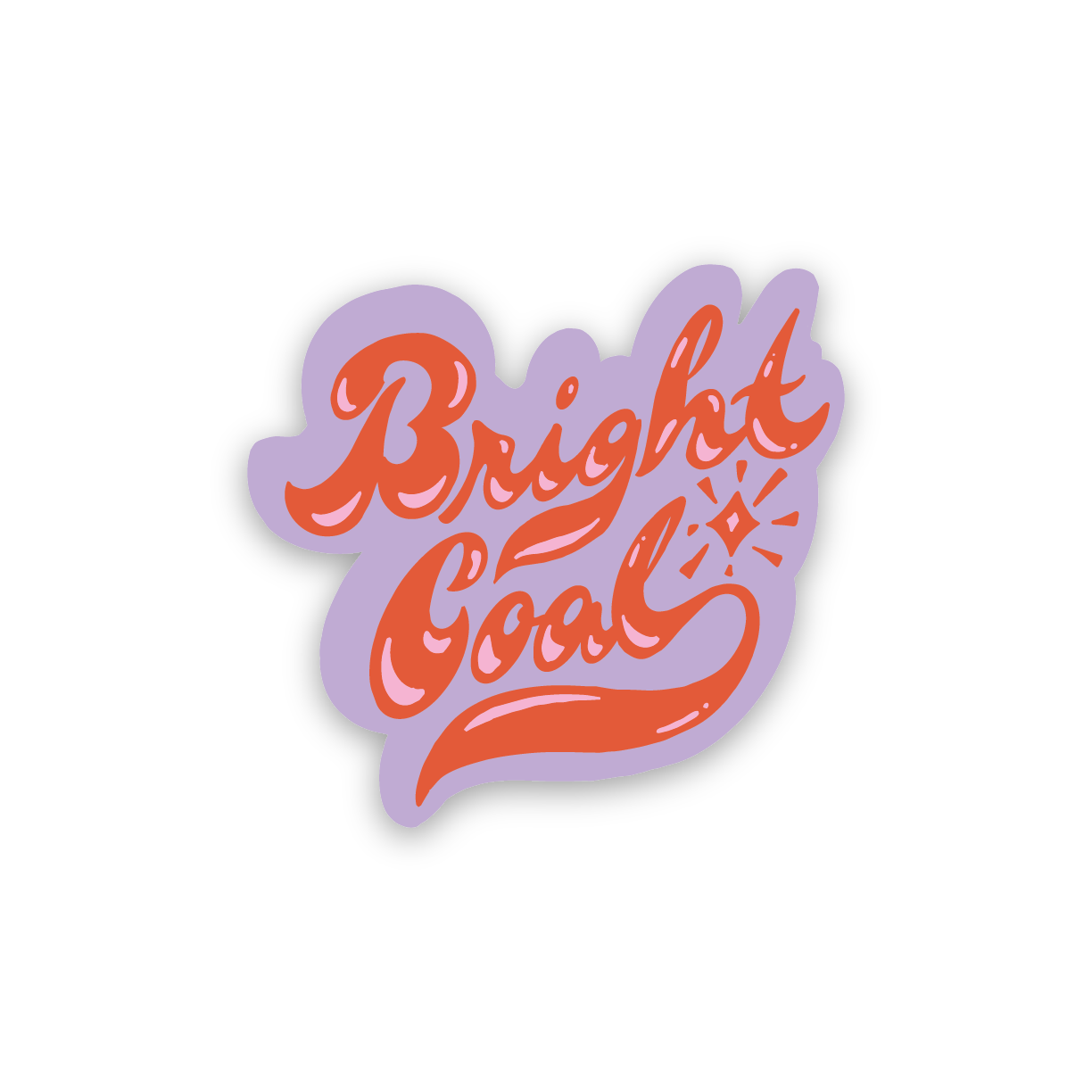 Bright Coal Sticker (XOXO Rachel)
