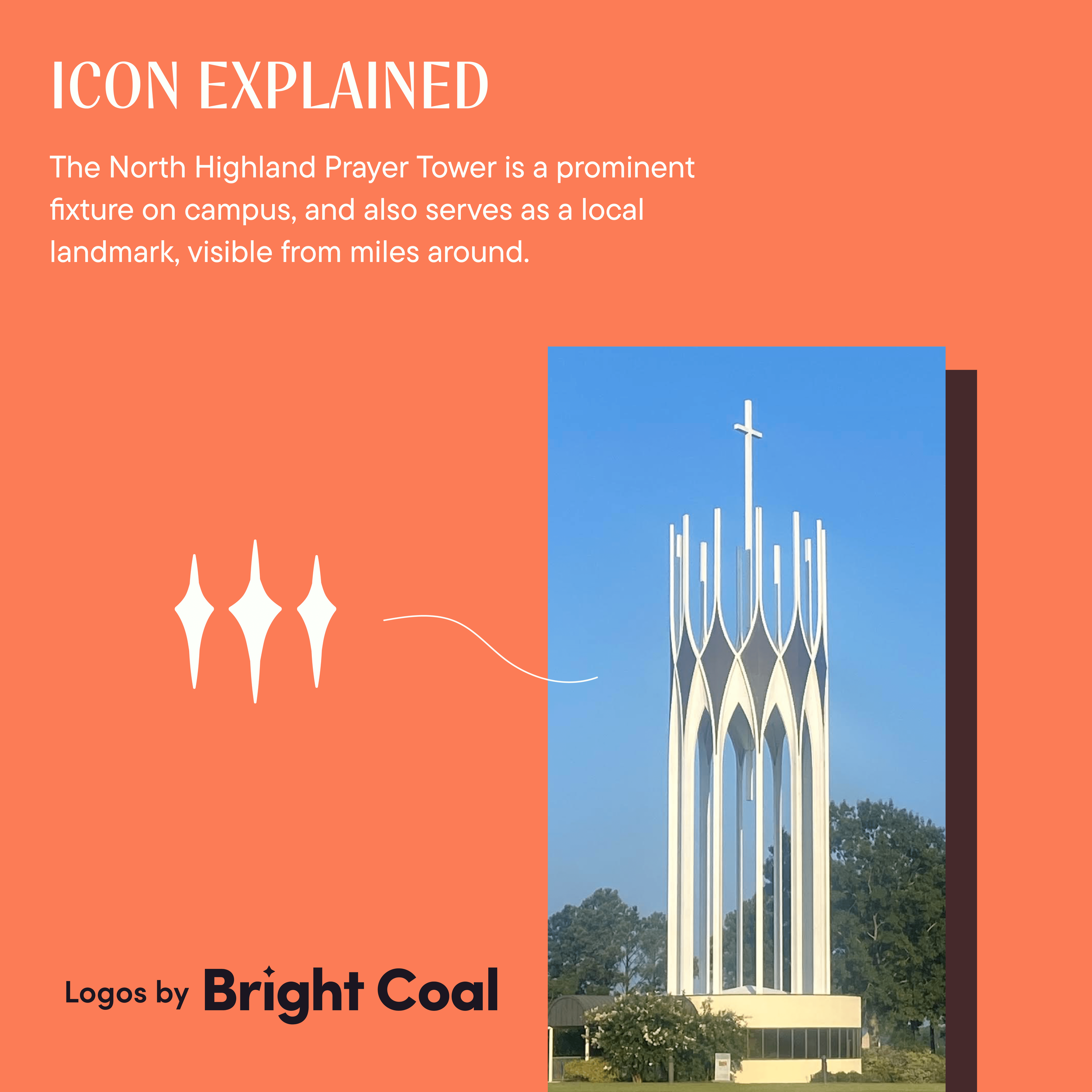 church prayer tower logo design inspiration