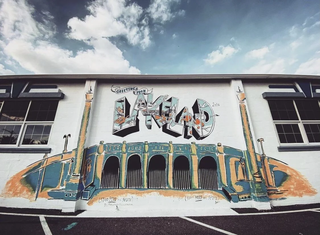 Lakeland Promenade Mural — Behind the Lens