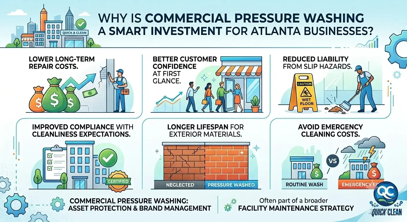 Commercial Pressure Washing