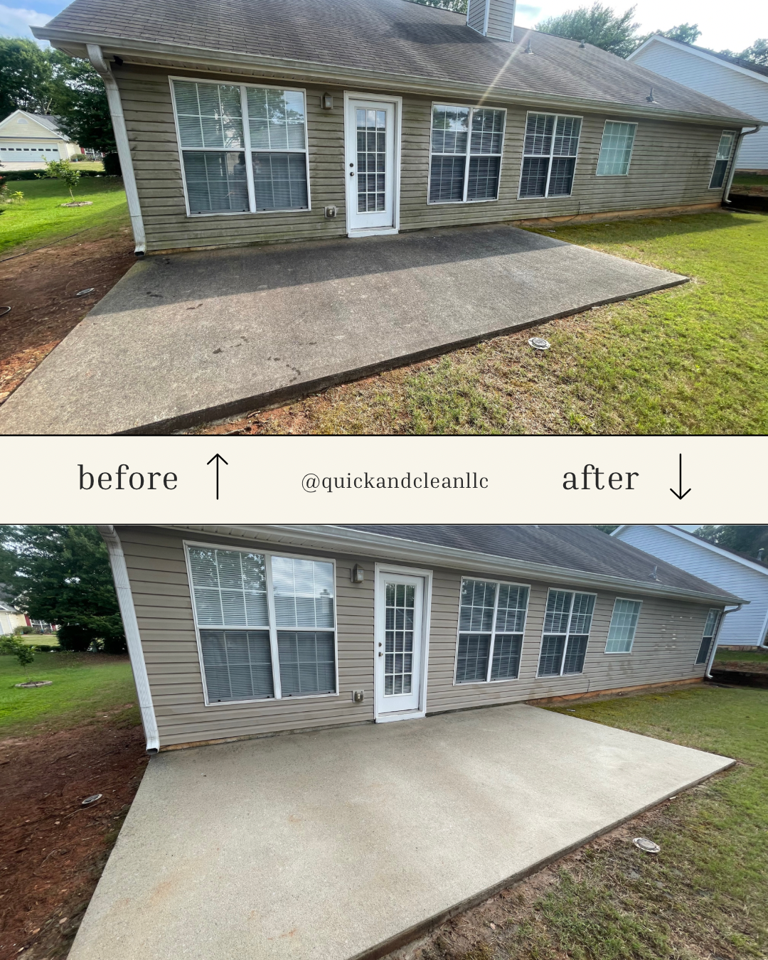 Concrete Cleaning Service