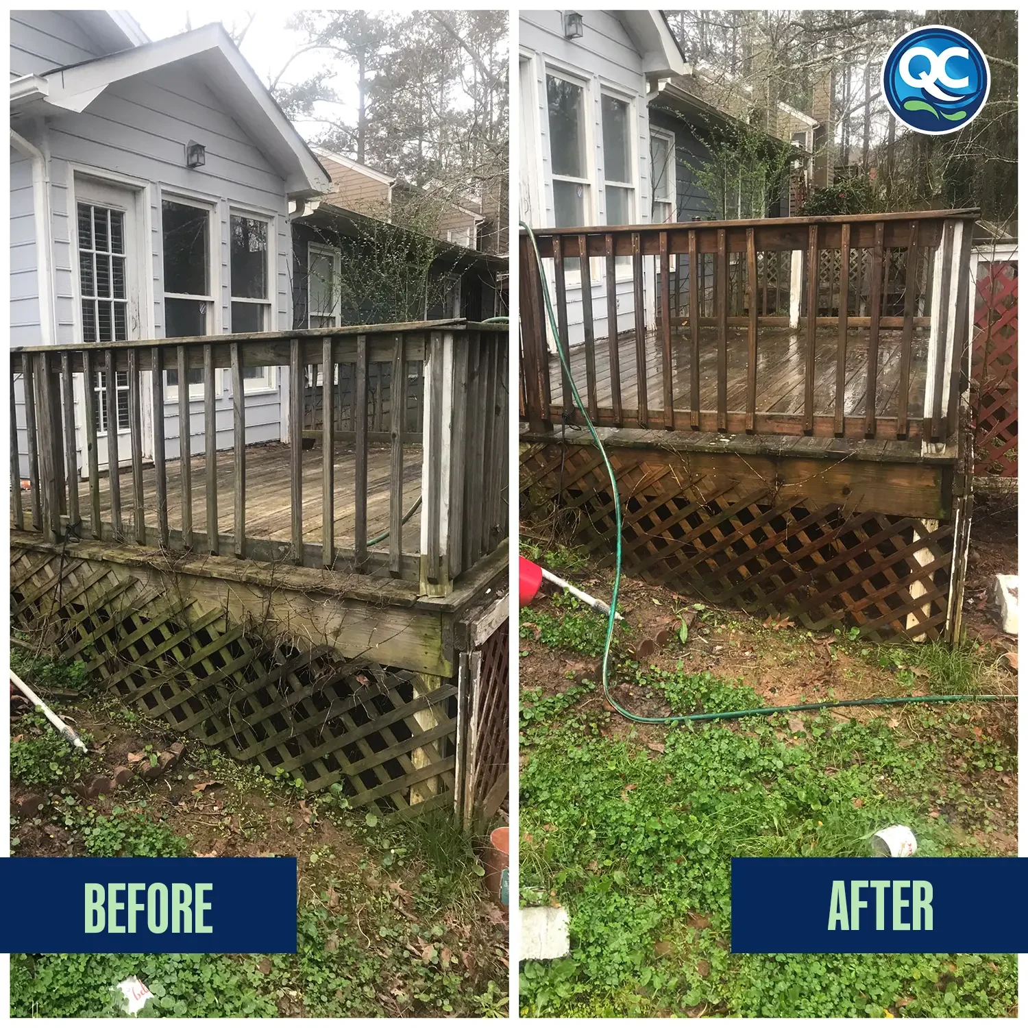 deck cleaning services