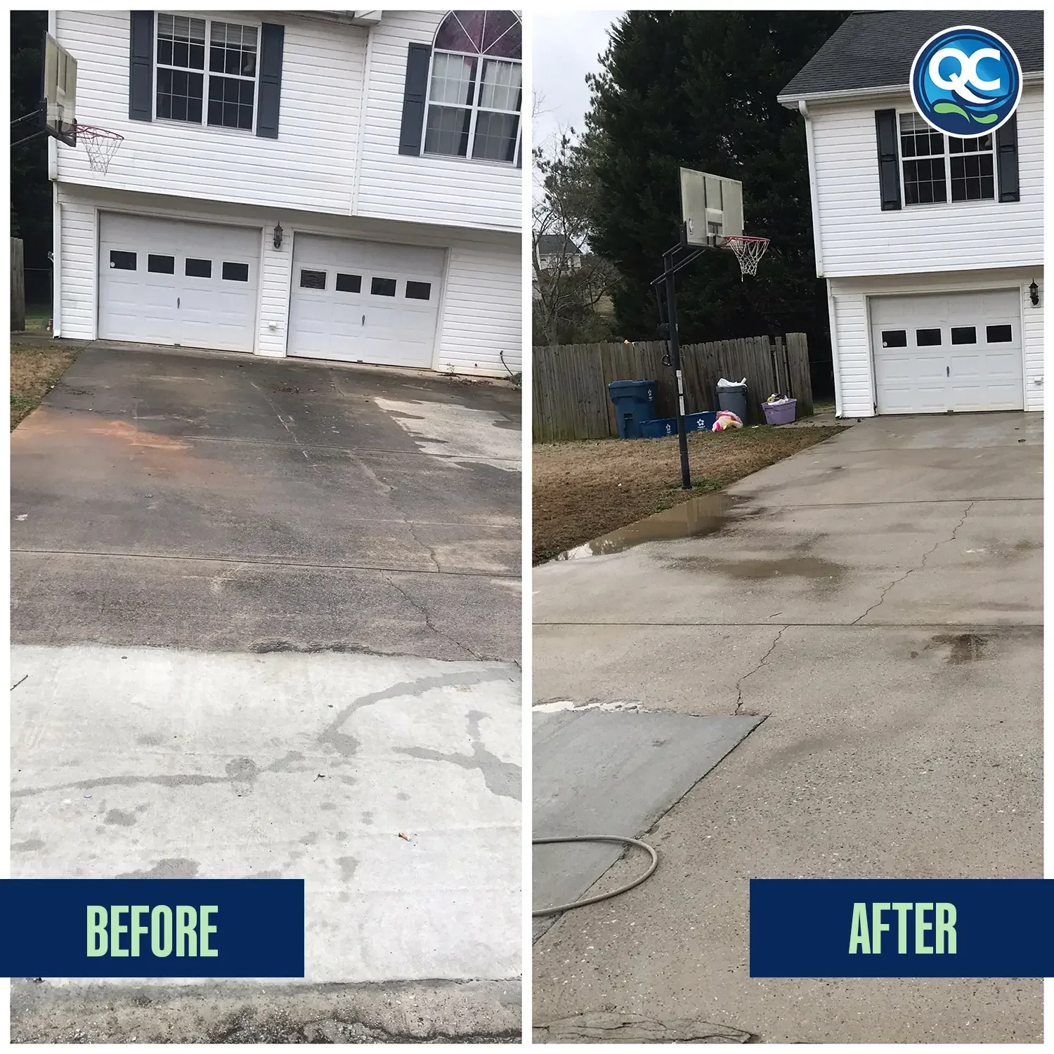 Driveway Pressure Washing Services