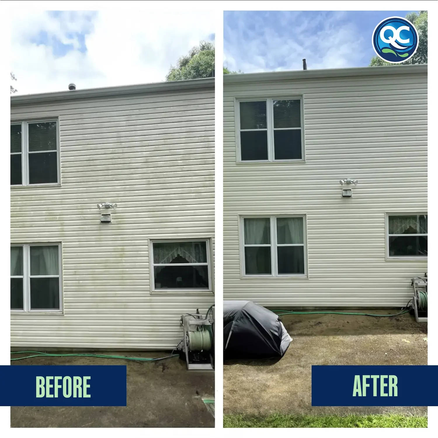 Vinyl Siding Cleaning
