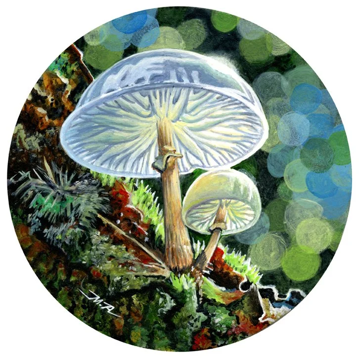 Shiny and Slimey (5" diameter) | SOLD