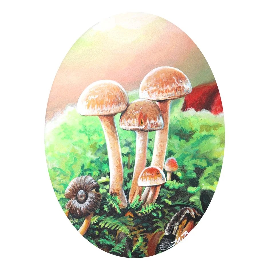 Mellow Fellows (6"x8) | SOLD