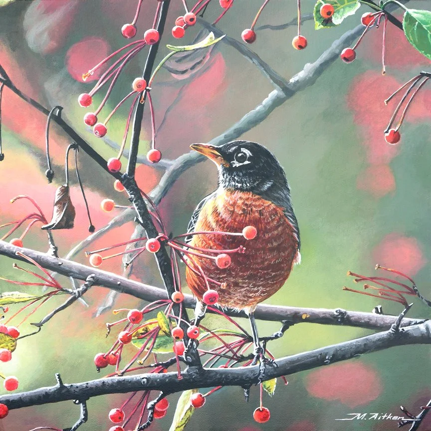 Signs of Spring | 12"x12" | SOLD