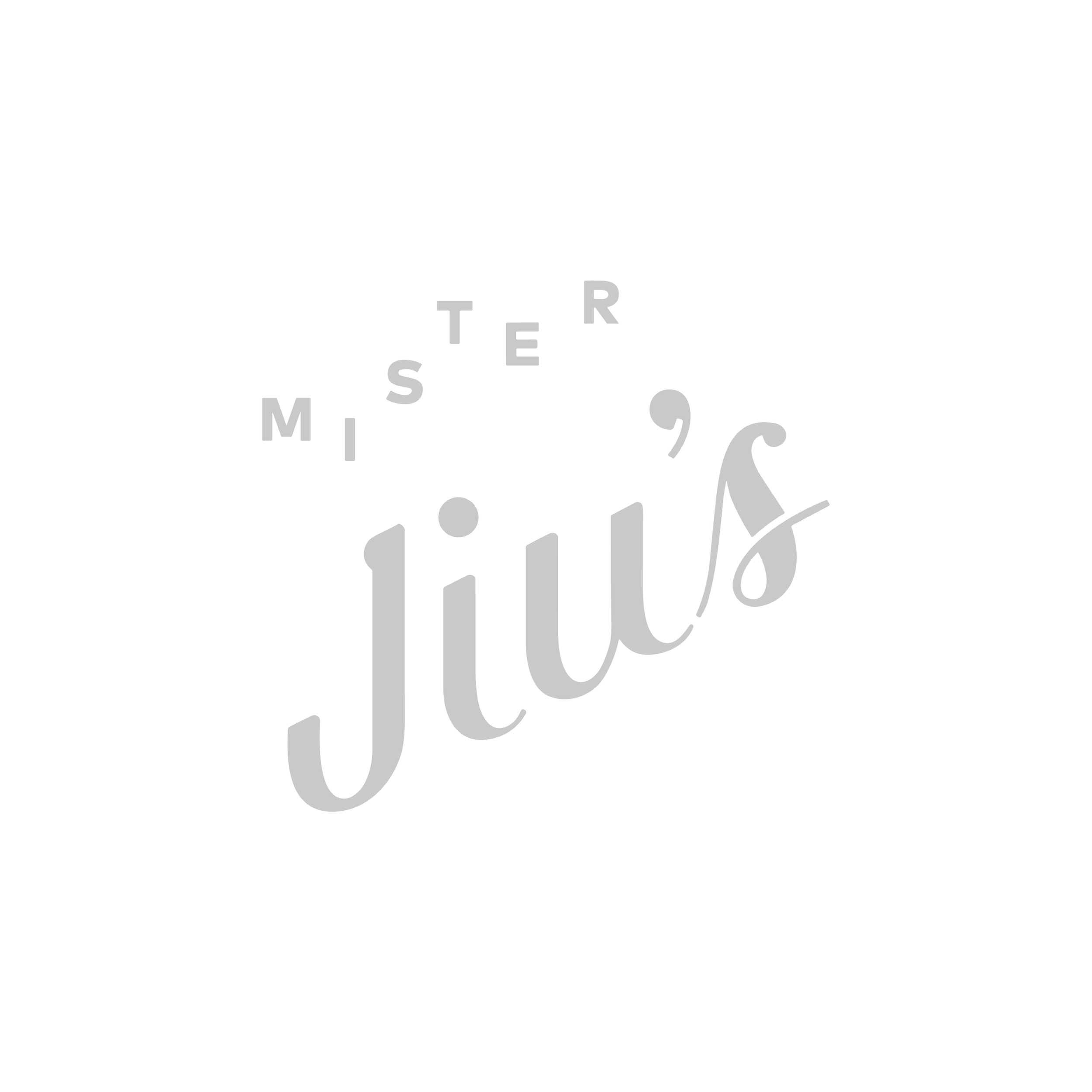 Mister Jiu's Logo, 13GALLONS Client