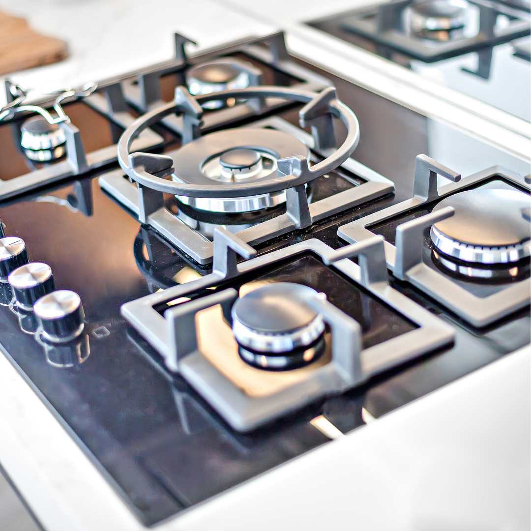 Gas hob fitting