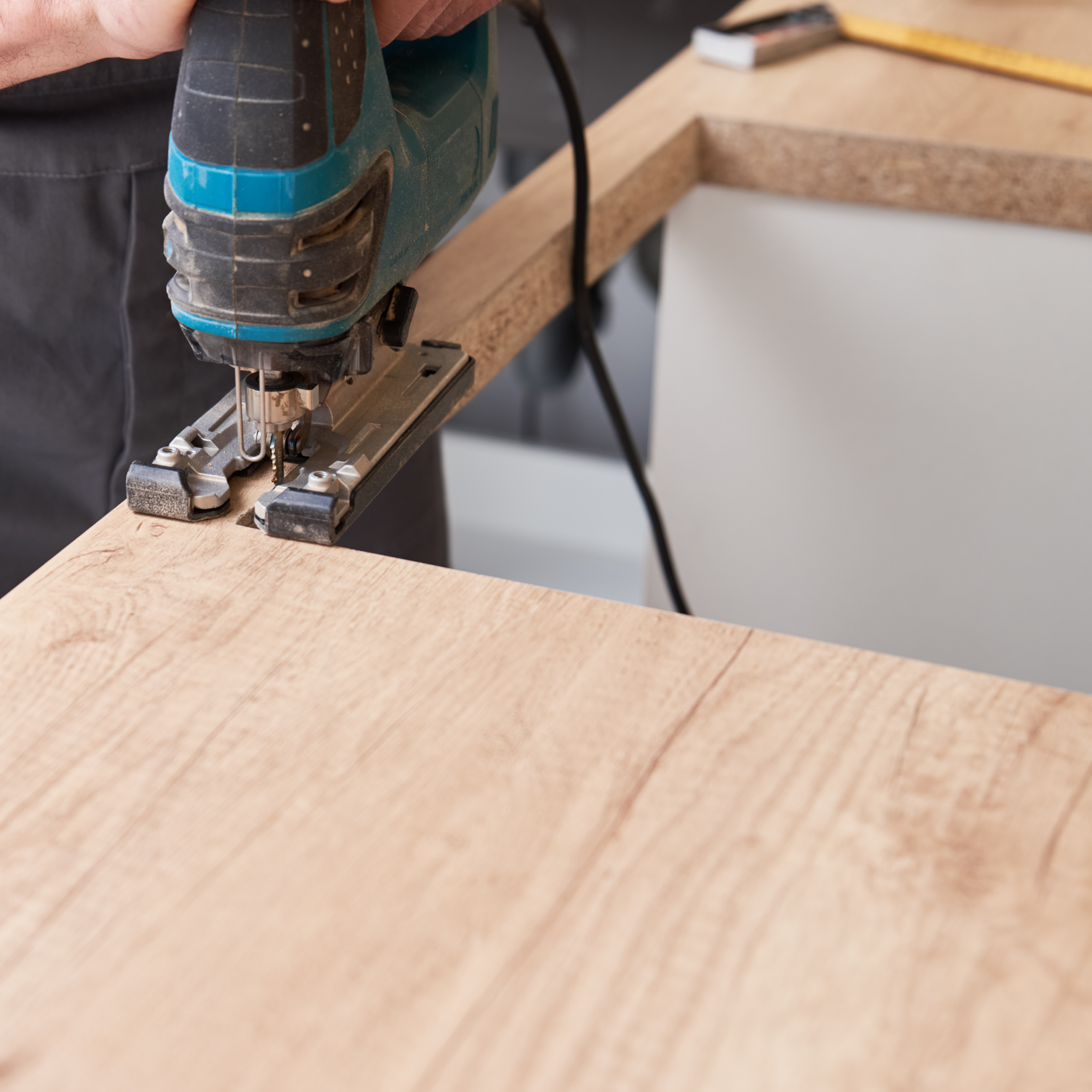 Gas hob installation