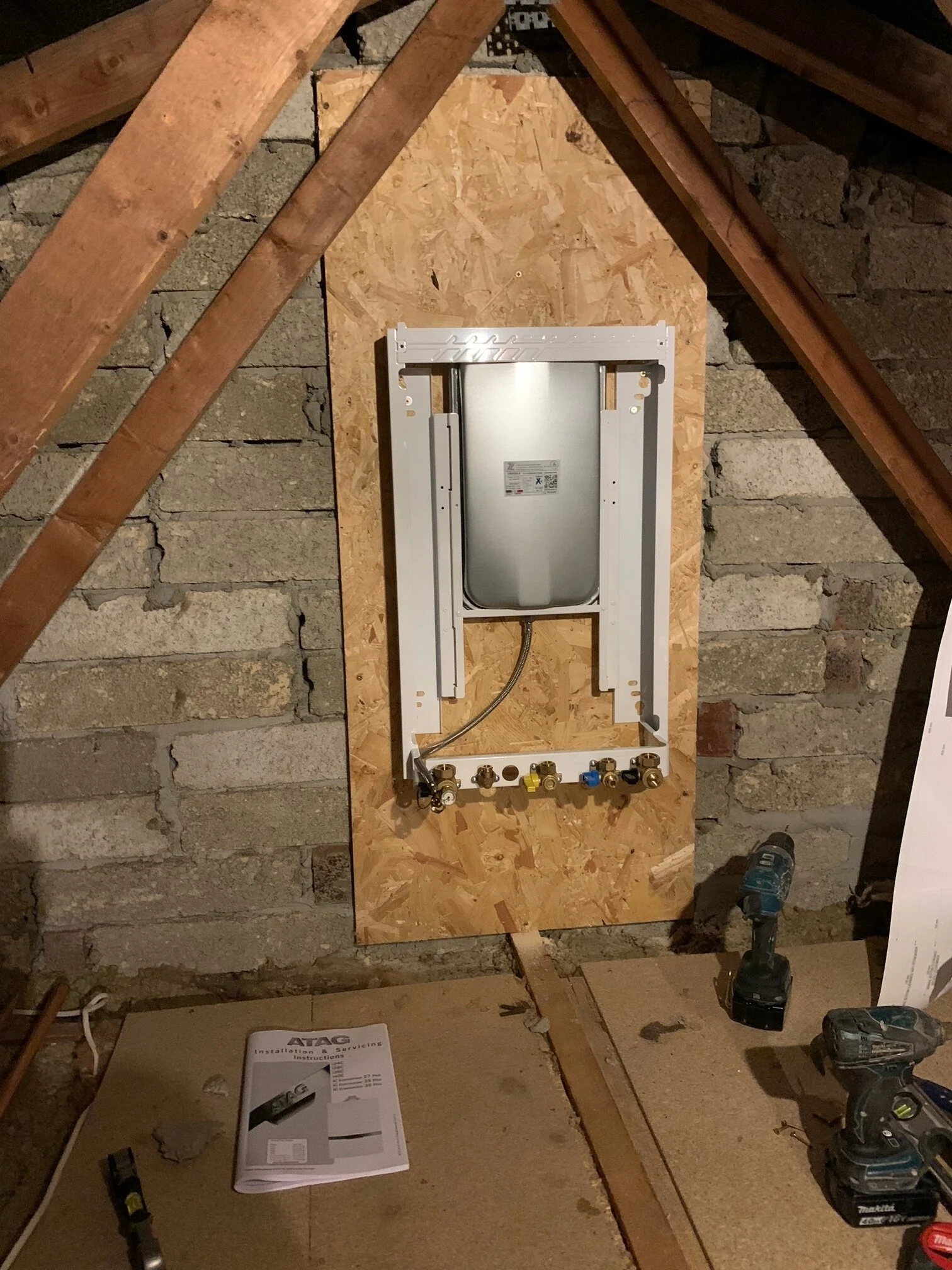 Loft Boiler base