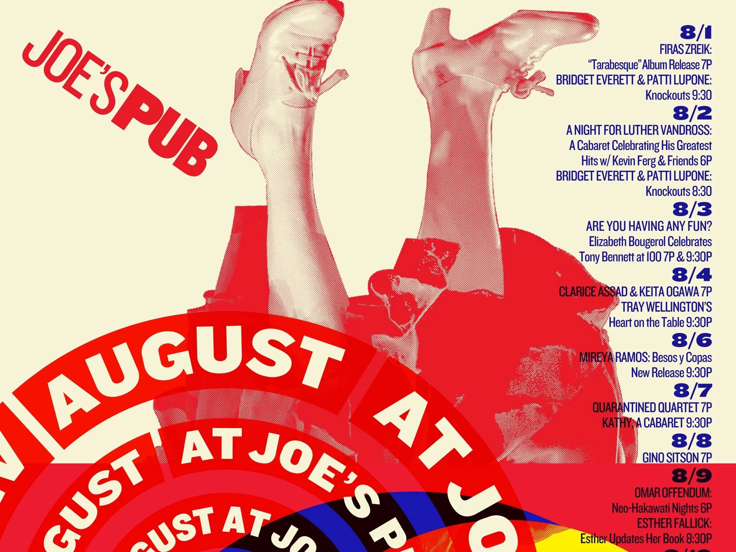 Joe's Pub Calendars 2025-2026