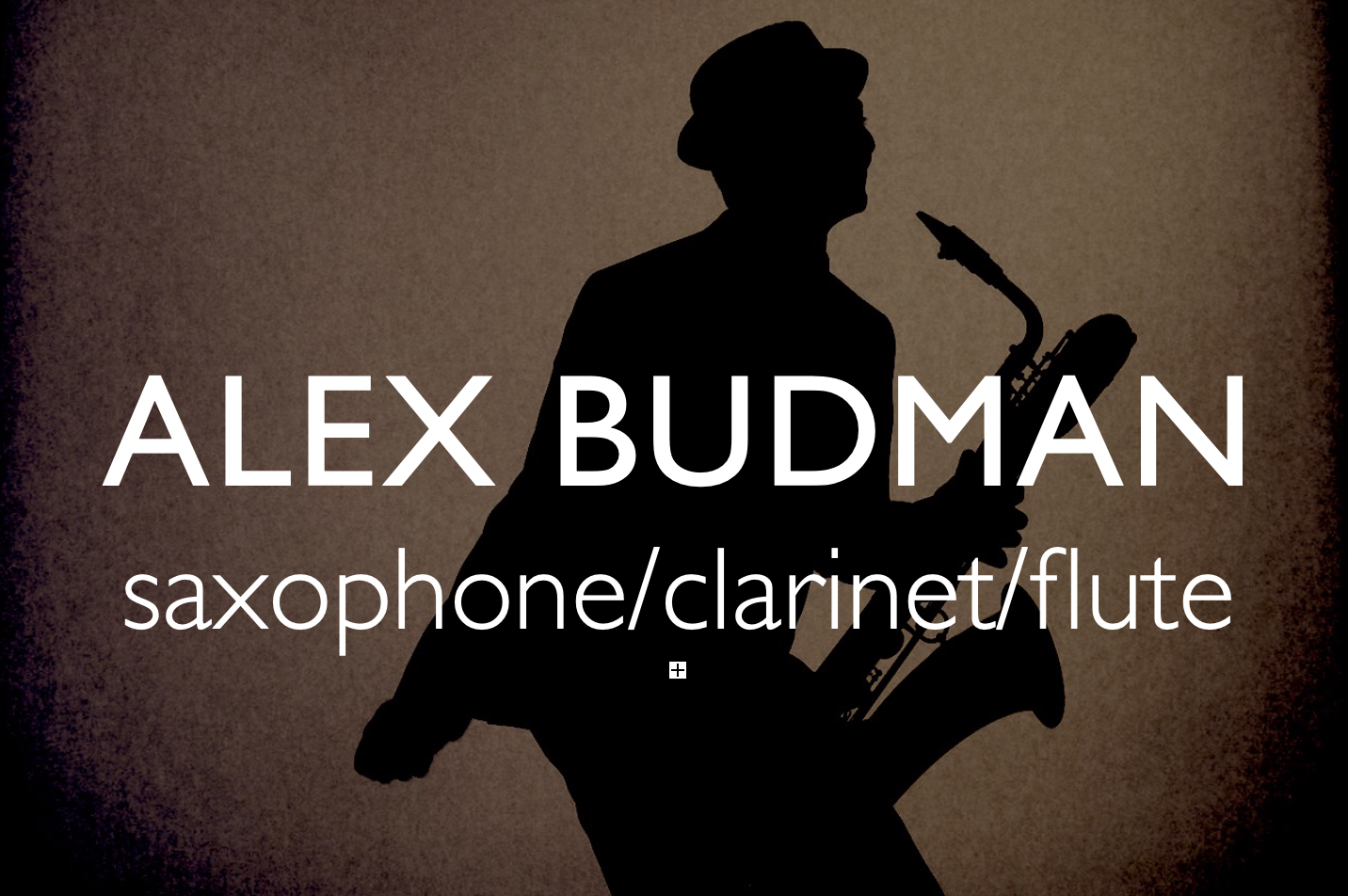 Alex Budman--woodwind artist