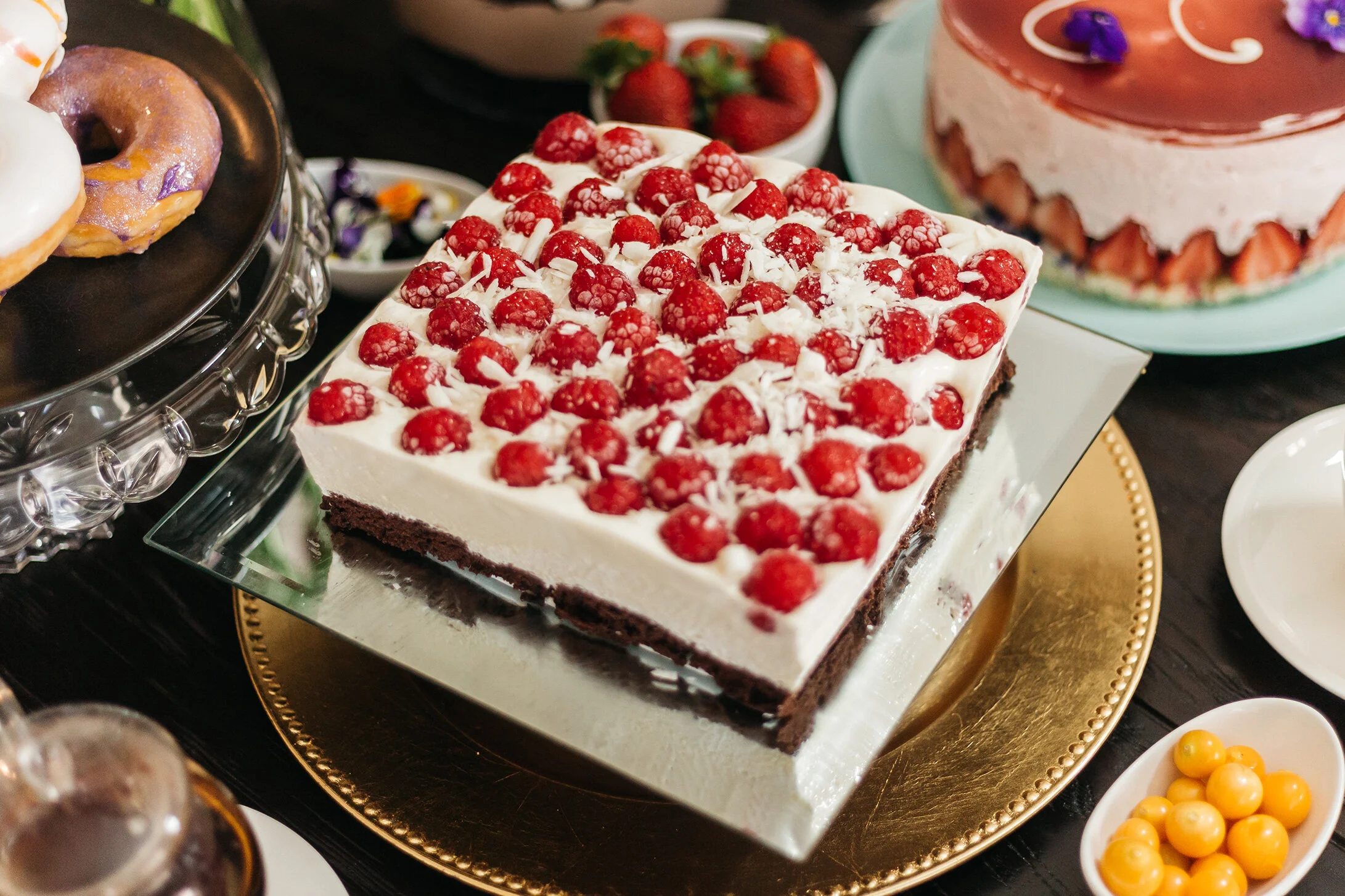 Raspberry White Chocolate Mousse