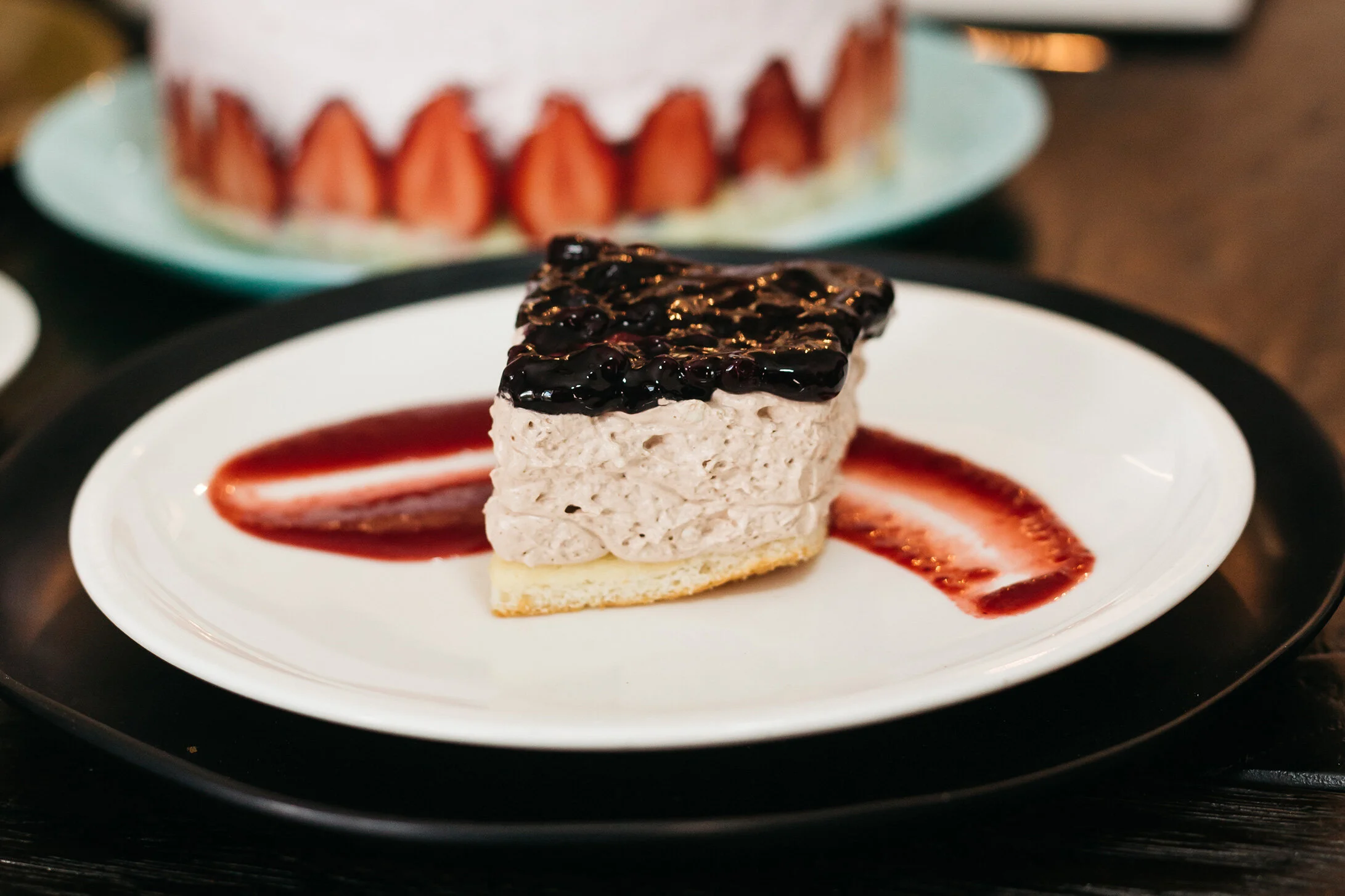 Cherry and Chocolate Mousse