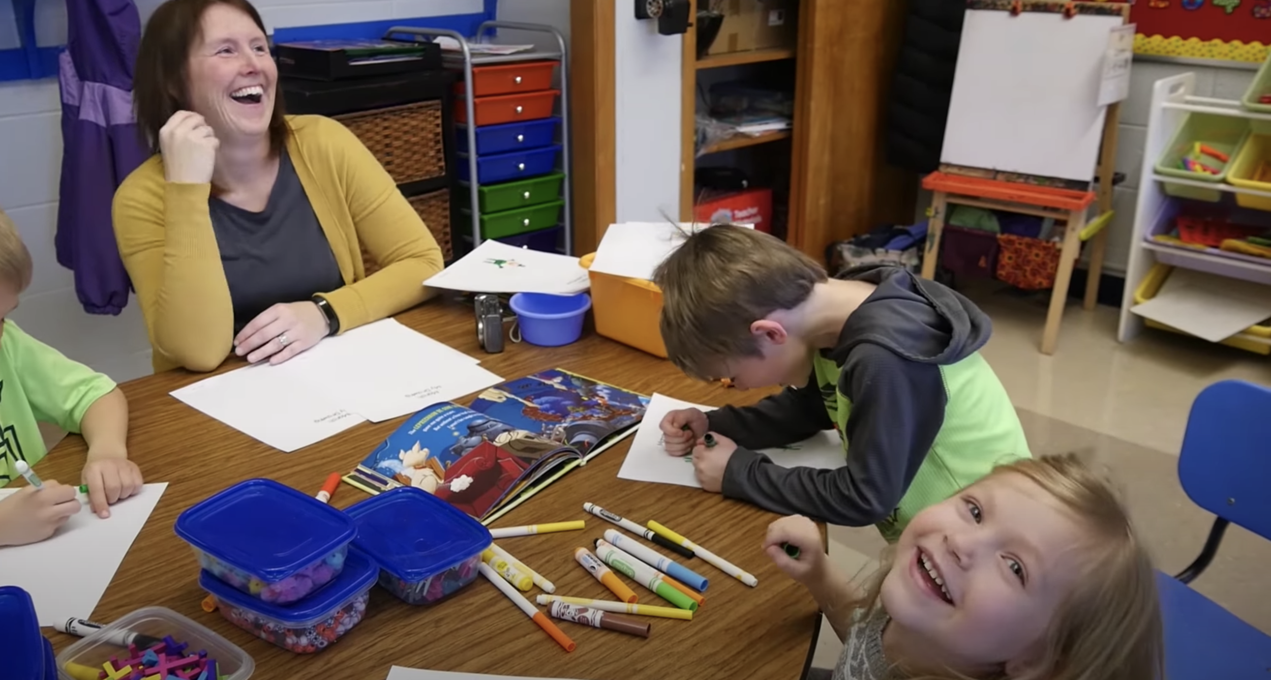This video was designed to show the benefits of Early Childhood Education, specifically for the Holy Family Community in Dubuque.