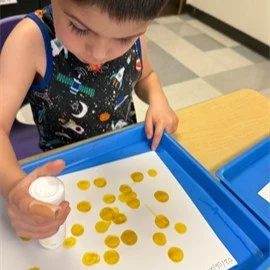 Dot by dot, the forest came alive 🌲🎨
Little hands creating big imagination with dot markers and forest friends. Art + learning = magic.

#NCP  #CreativePlay #ProcessArt #LittleArtists #sanjosepreschool