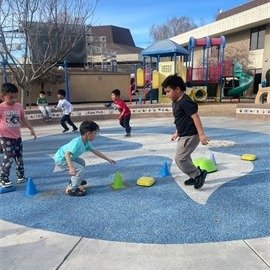 They didn't just run the course &mdash; they BUILT it. 🏃&zwj;♂️💪

Our TK friends at NCP worked together to set up their very own obstacle course &mdash; and watching them figure it out together? Priceless. 🙌
Big bodies. Big teamwork. Big hearts. ❤