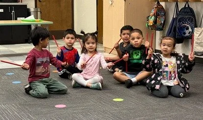 Tap. Tap. Tap. 🎶✨
PS3 is finding their rhythm &mdash; and it is everything. 🥁
Rhythm sticks aren't just fun (though they're SO fun) &mdash; they're building focus, coordination, and the kind of listening skills that set kids up for life.
Music is a