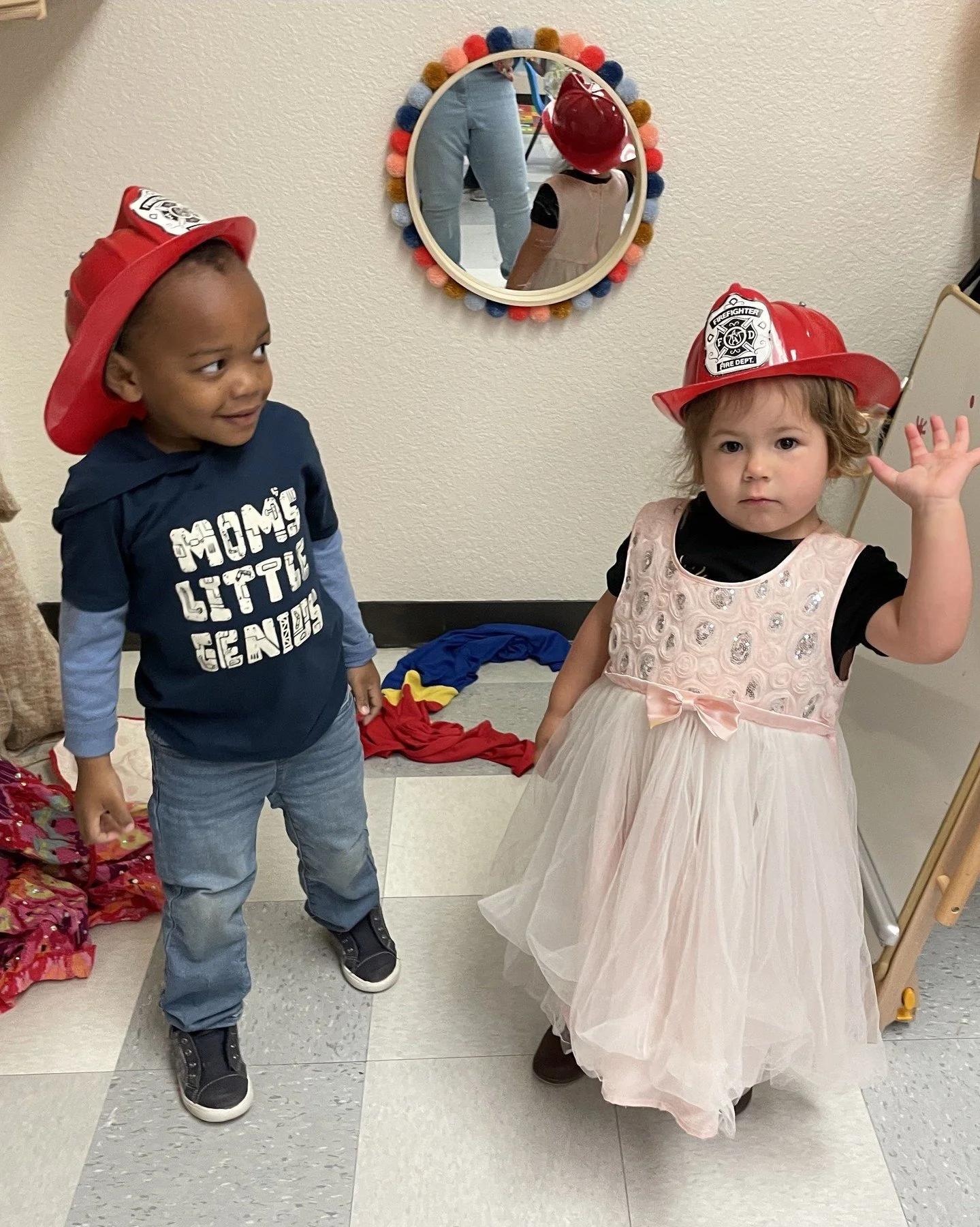 Spirit Day is this Tuesday, April 14, and the theme is Mismatched Outfit Day.

Stripes with plaid. Two different shoes. The brightest colors in the closet all at once. Send your little one dressed in whatever combination makes them smile, and our tea