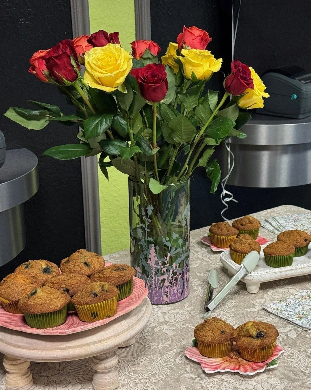 Mother's Day is coming, and we have something special planned for all of the moms in our NCP family.

On Friday, May 8, we are hosting Moms and Muffins. Every mom will be greeted at the door by our staff with a warm muffin and a flower. It is our way