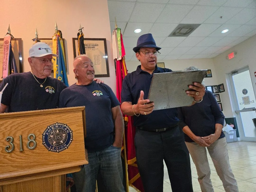 The TC1013 proudly presented Al with a well-deserved award for his dedication, leadership, and unwavering devotion to the Treasure Coast 1013. The award was presented by Retired Detective Rafael Diaz on behalf of the entire membership.