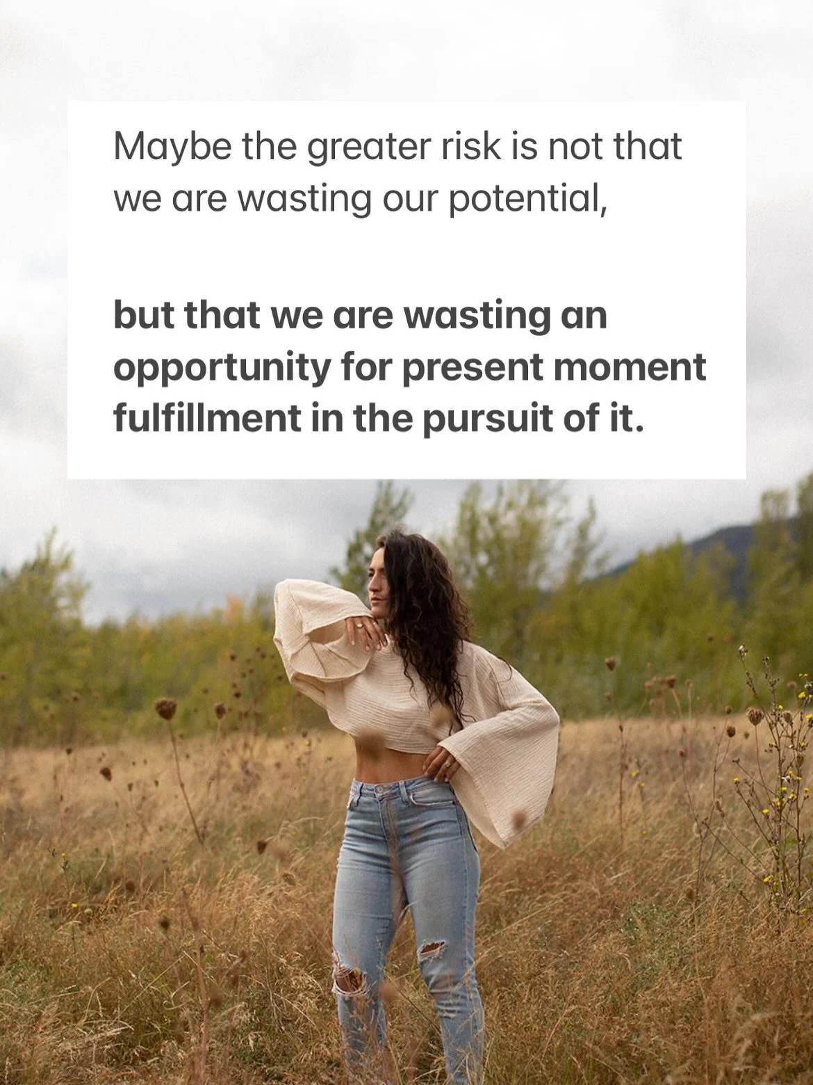 Wherever you find yourself in the infinite web of what is and what could be, I encourage you to pause and take a look around, and to find something worth celebrating right here, right now.
&nbsp;
You will never be this version of you again. 

Life is