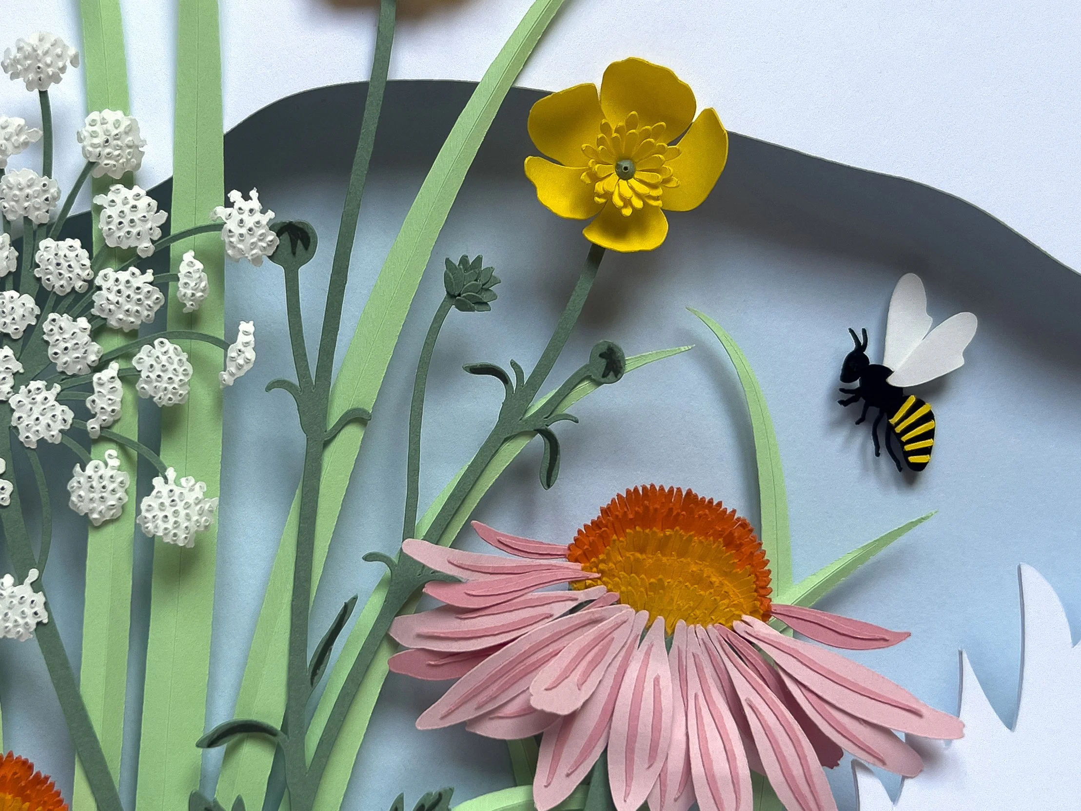 Spring Thoughts Paper Piece<br> － <br>Private commission